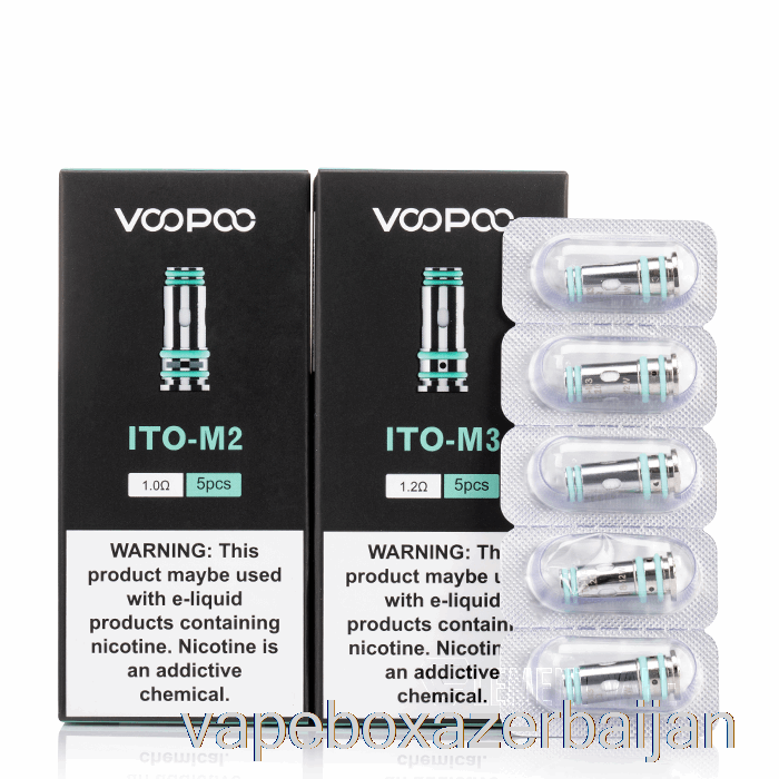 Vape Baku VOOPOO ITO Replacement Coils 0.7ohm ITO-M1 Coils